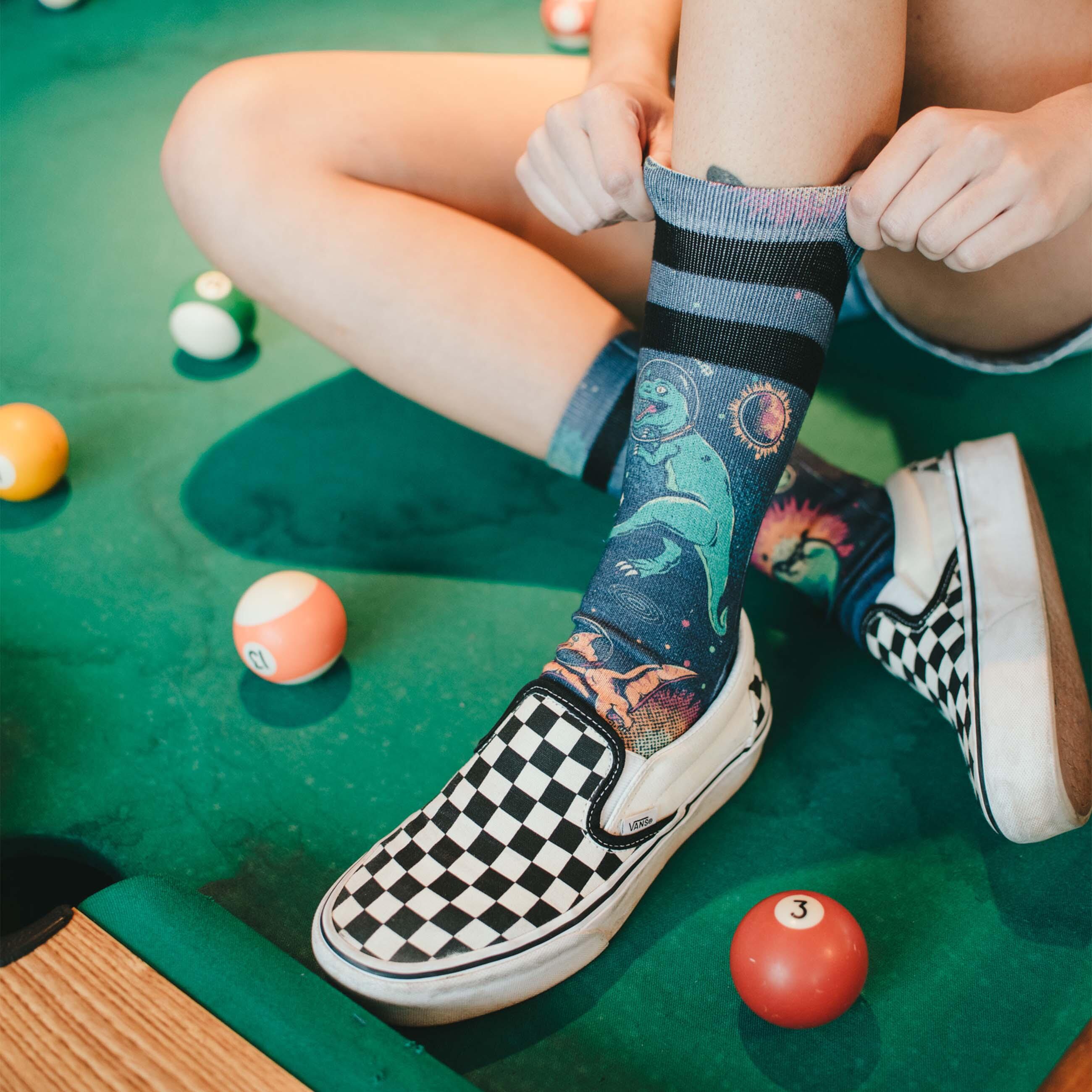 Calzini Space Dino - Mid High - American Socks 6/7