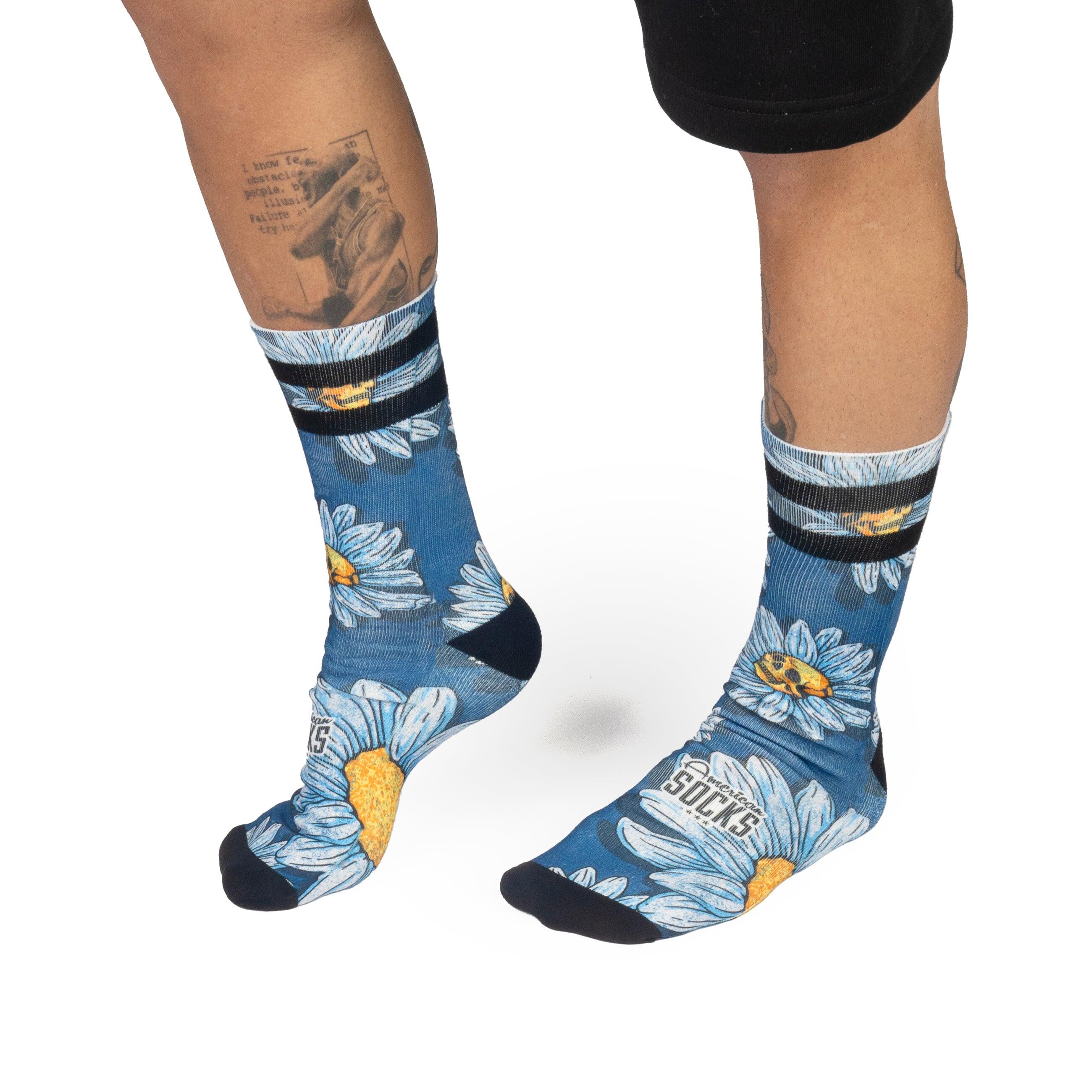 Calzini Daisies - Mid High - American Socks 4/6