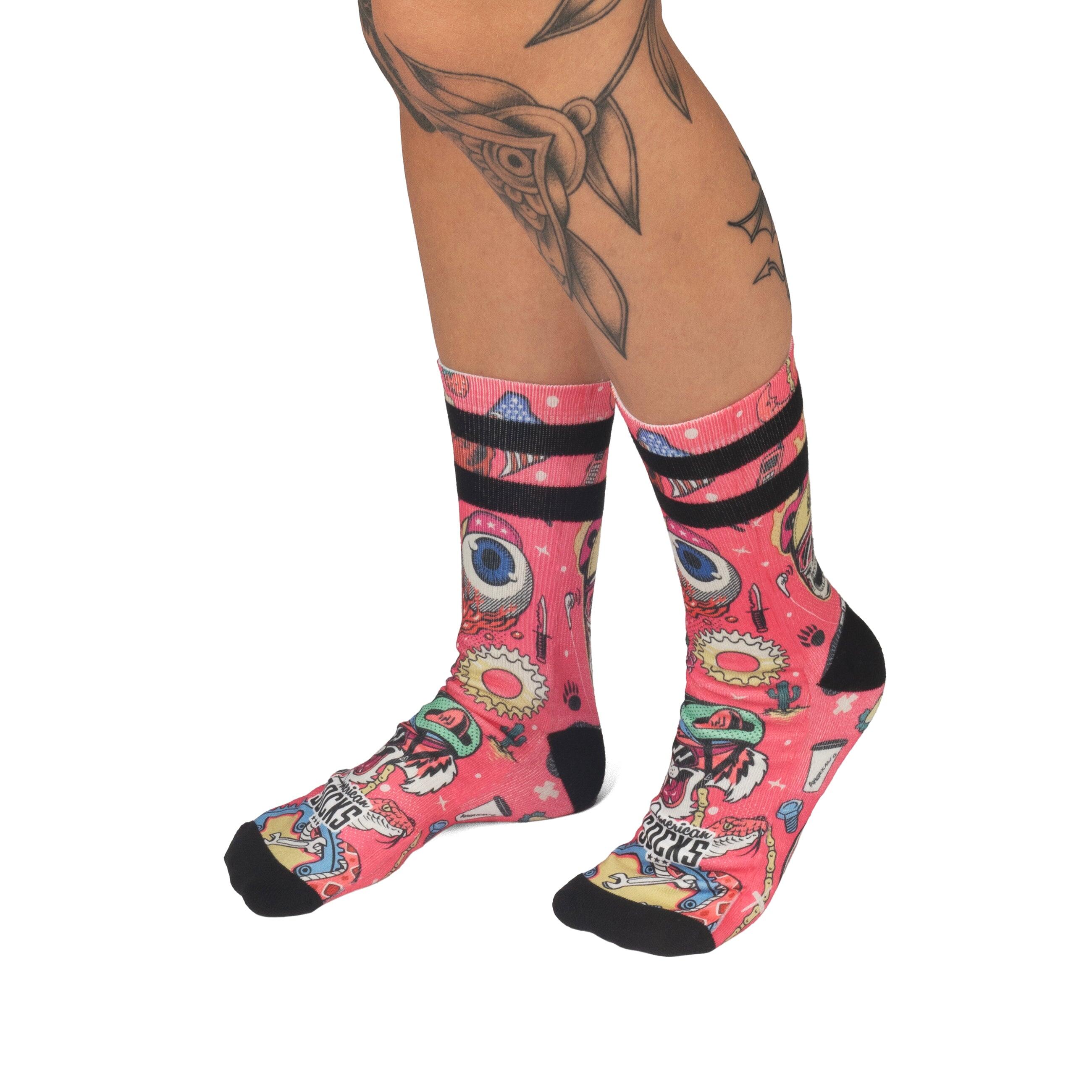 Calcetines Cycling Beast - Mid High - American Socks 5/6
