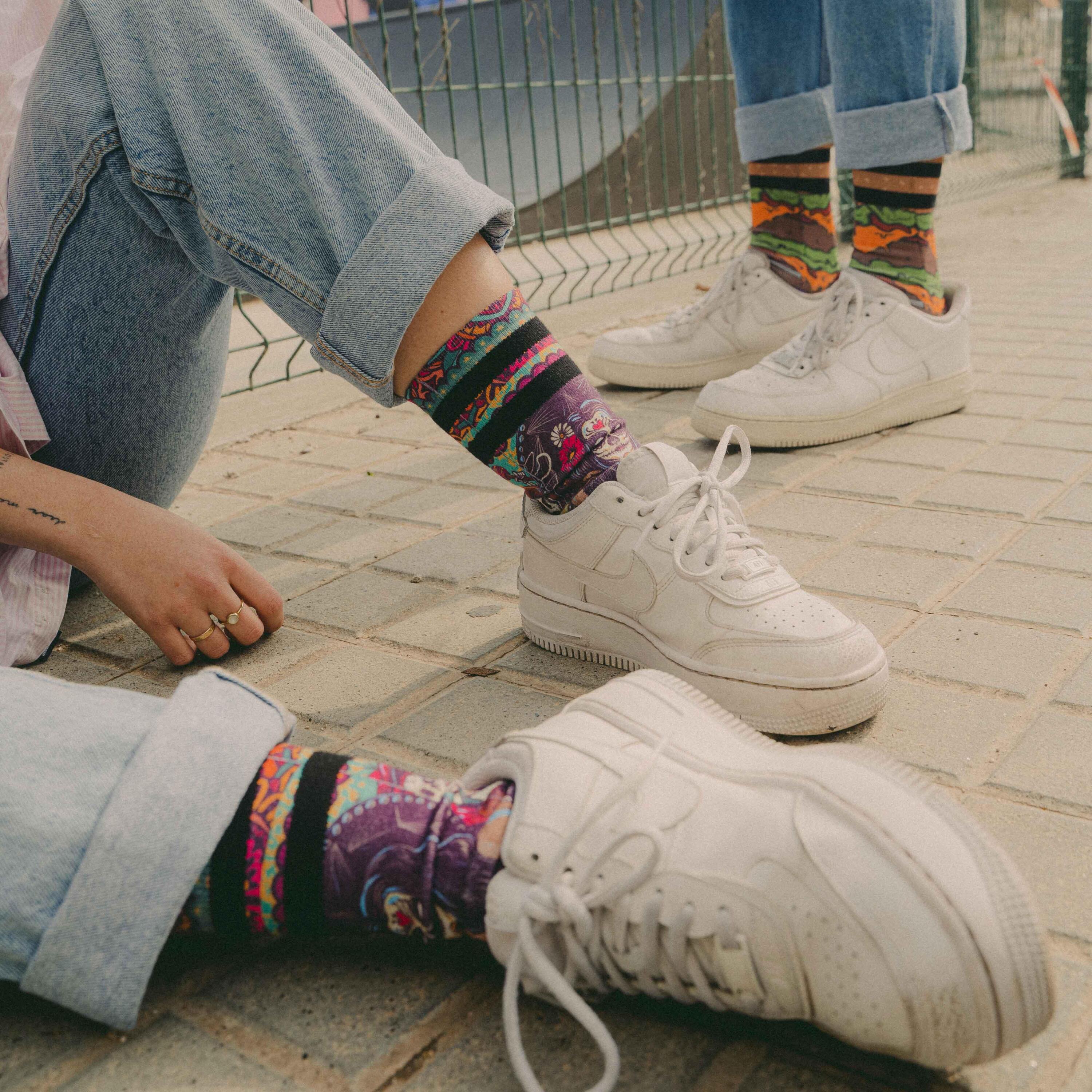 Chaussettes Día de los muertos - Mid High - American Socks 6/7