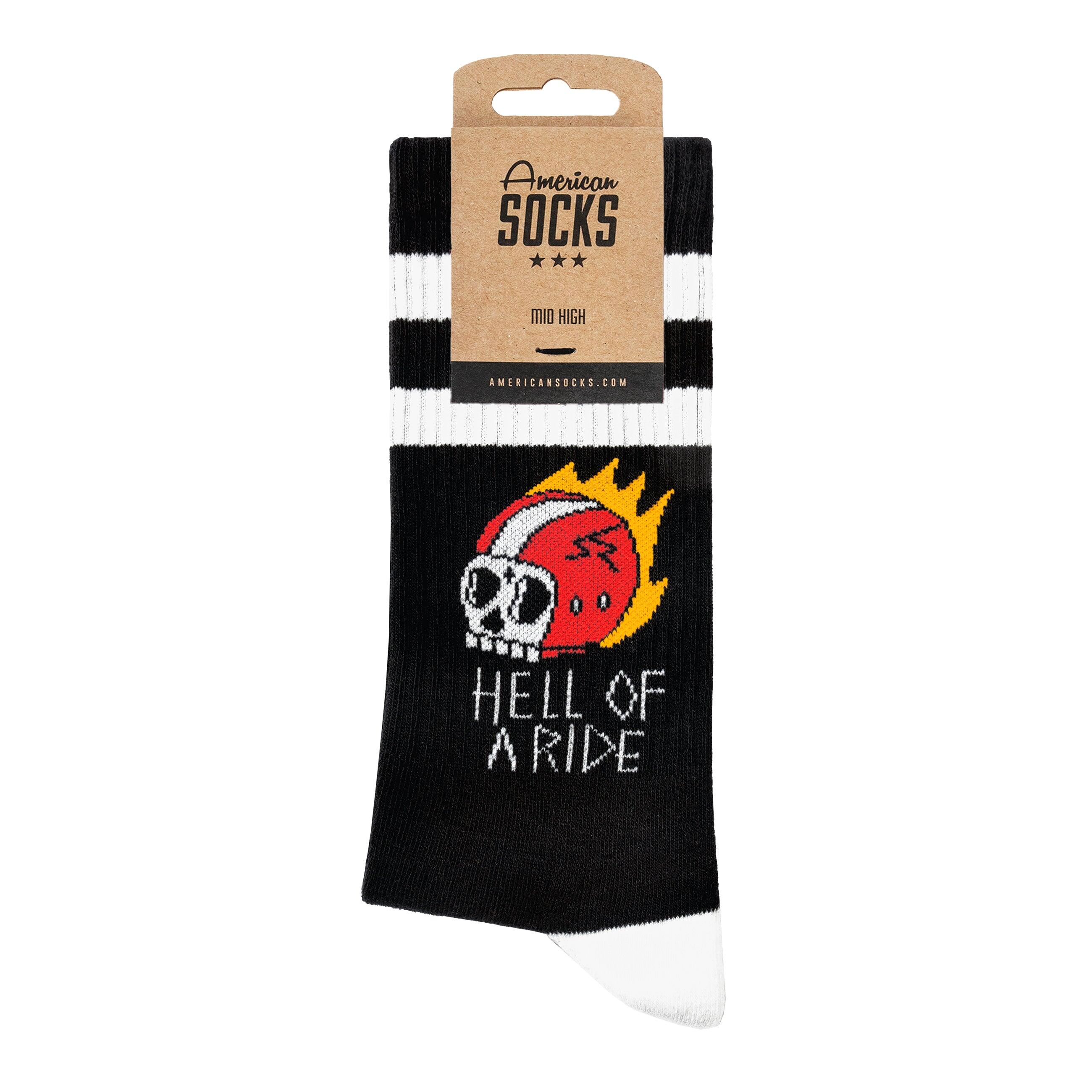 Chaussettes Hell of a Ride - Mid High - American Socks 3/7
