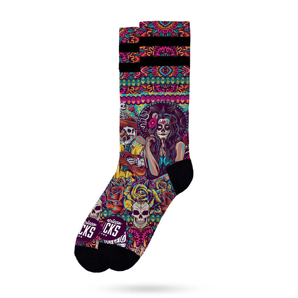 Chaussettes Día de los muertos - Mid High - American Socks 3/7