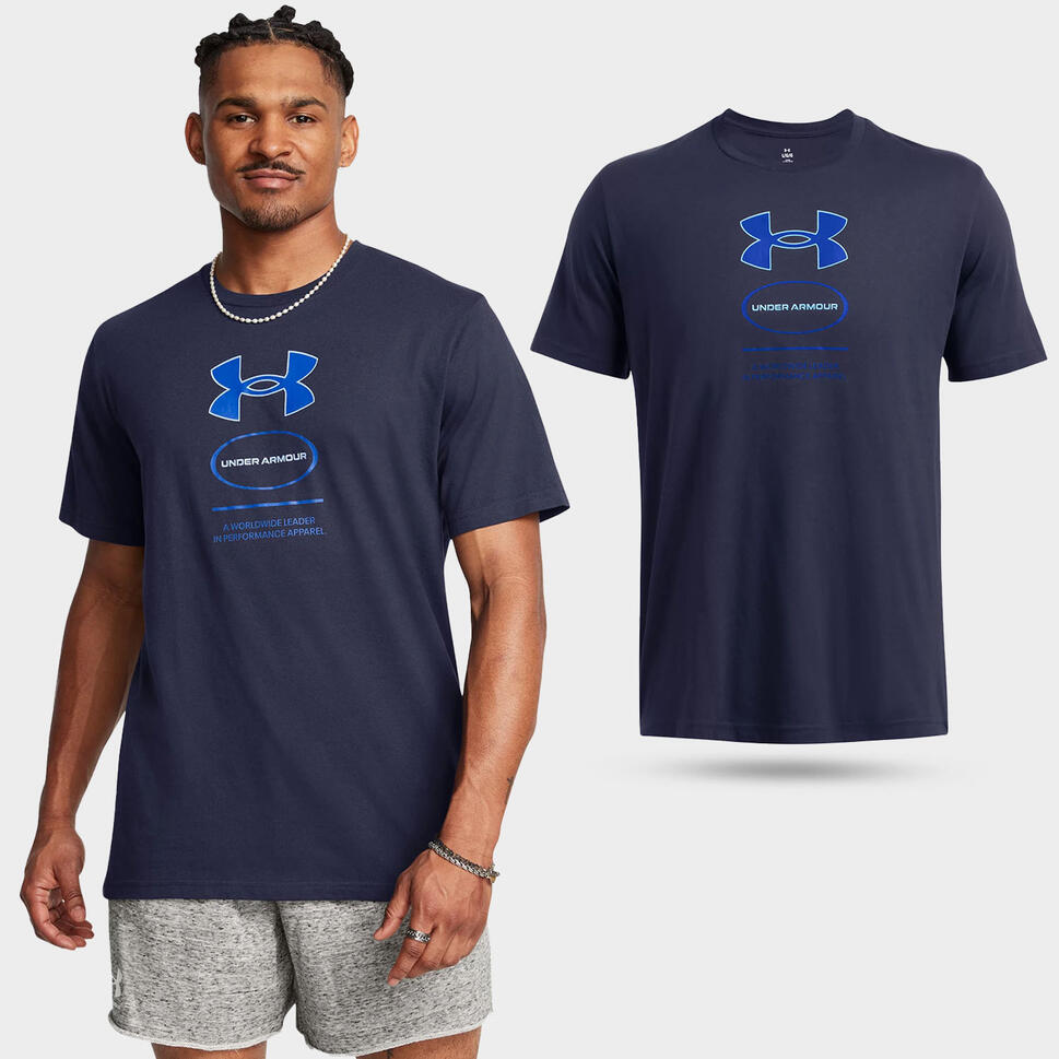 Koszulka fitness męska Under Armour UA Branded Gel Stack