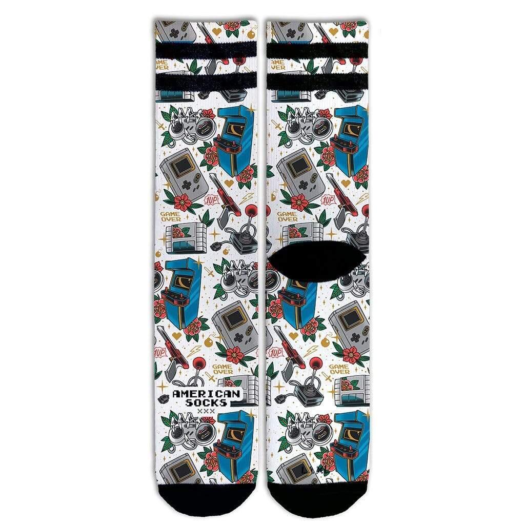 AMERICAN SOCKS Calzini Game Over - Mid High - American Socks