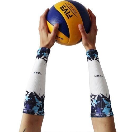 Rękawki siatkarskie unisex JG TEAM prążkowane krótkie 2/6