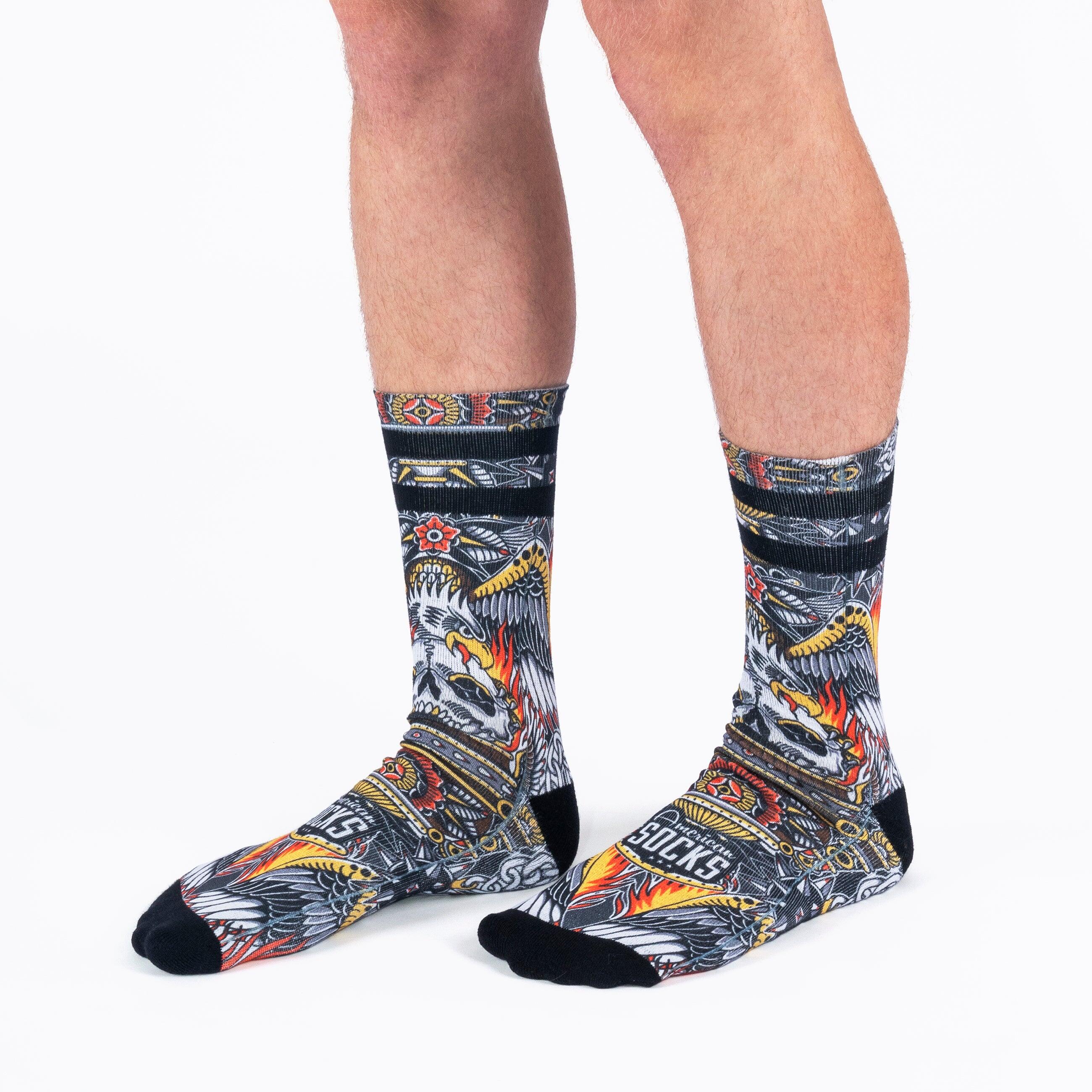 Chaussettes Eagle of Fire - Mid High - American Socks 5/7