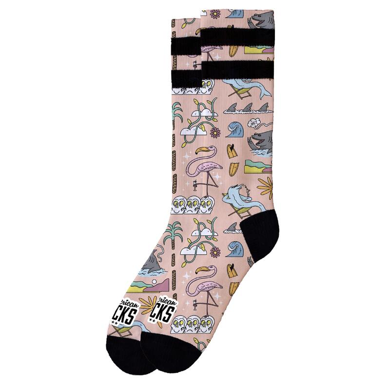 Calcetines Sharks Are Friends - Mid High - American Socks