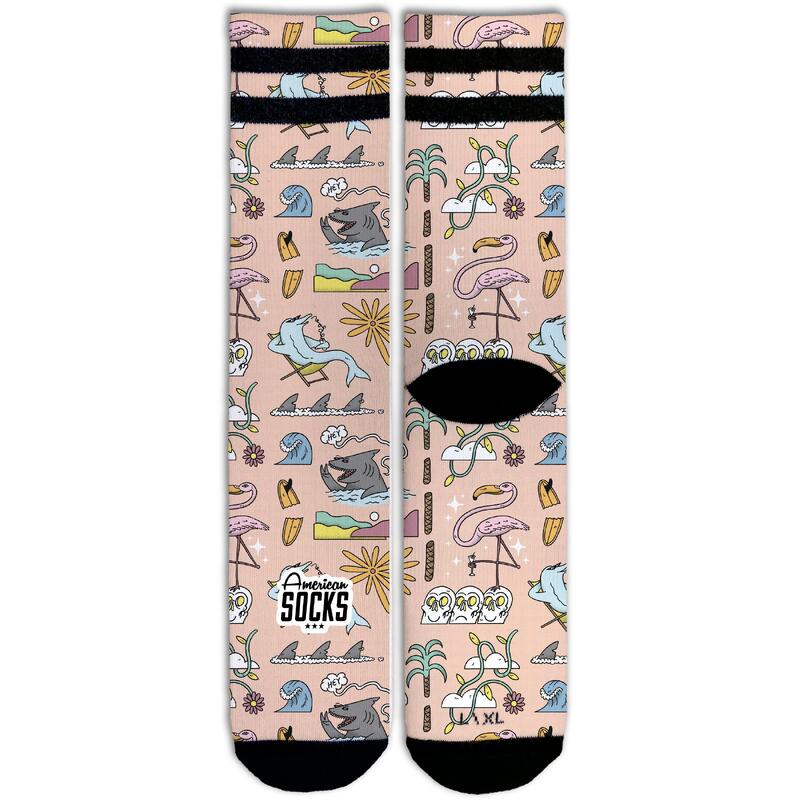 Calcetines Sharks Are Friends - Mid High - American Socks