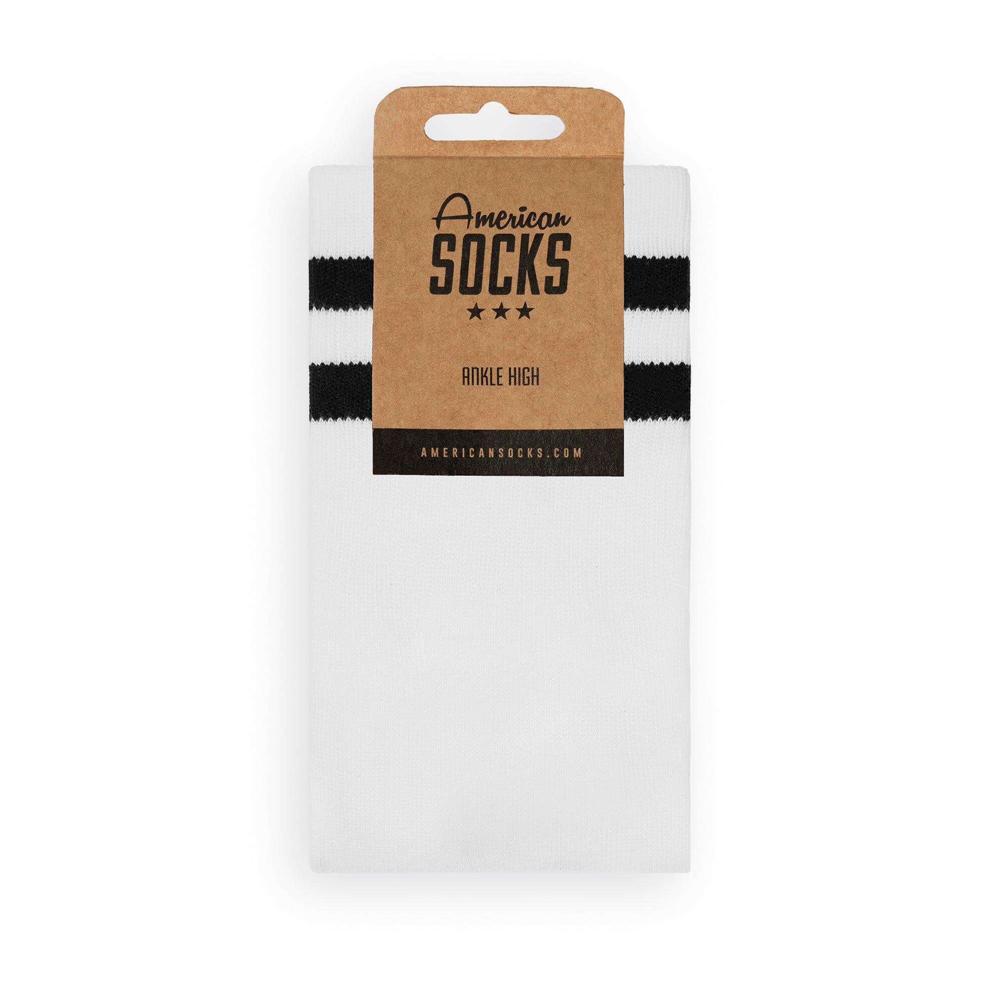 Meias American Socks Old School Brancas 3/7