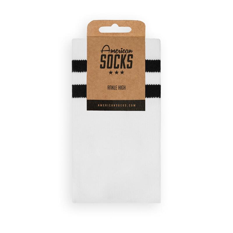 Șosete American Socks Old School Albe