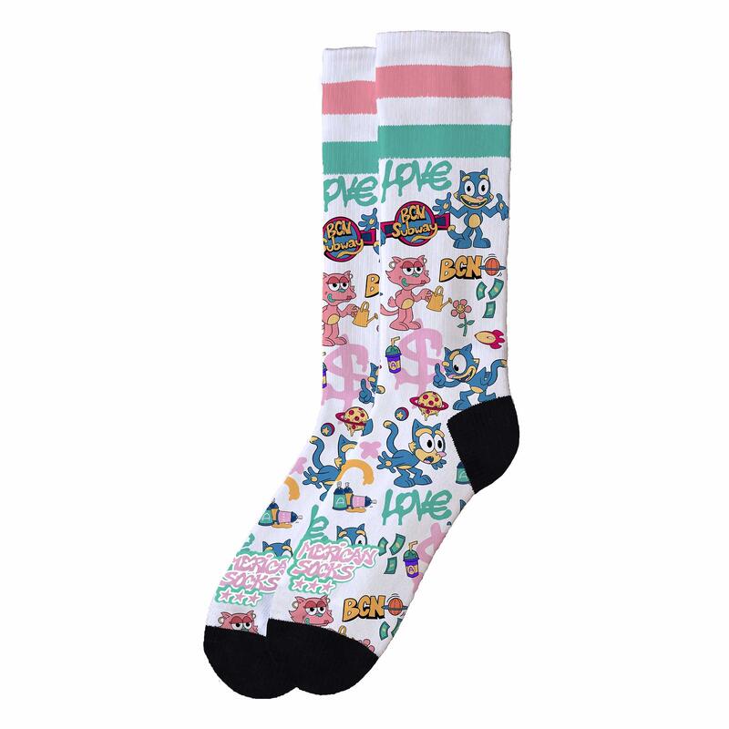 Șosete Calze American Socks Copy Cat