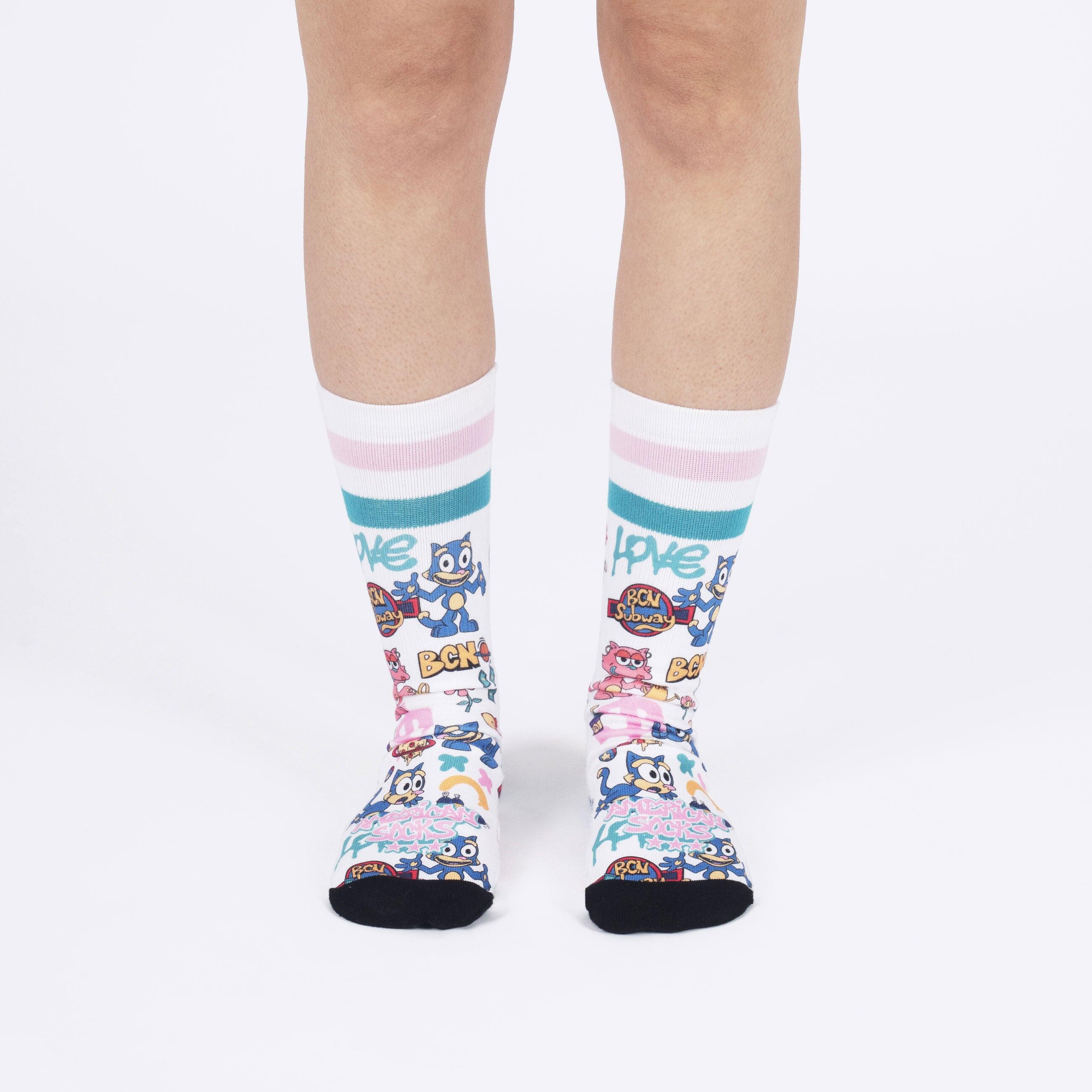 Chaussettes Copy Cat - Mid High - American Socks 4/7