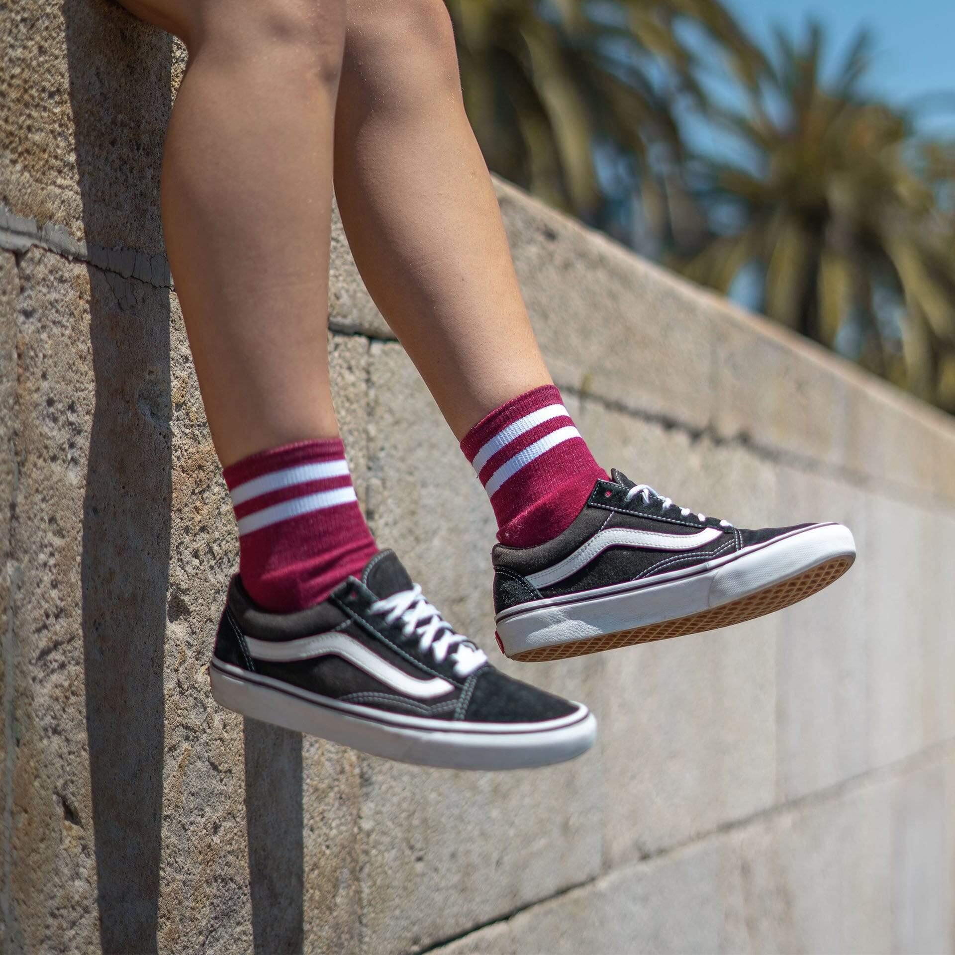 Chaussettes Crimson - Ankle High - American Socks 6/7