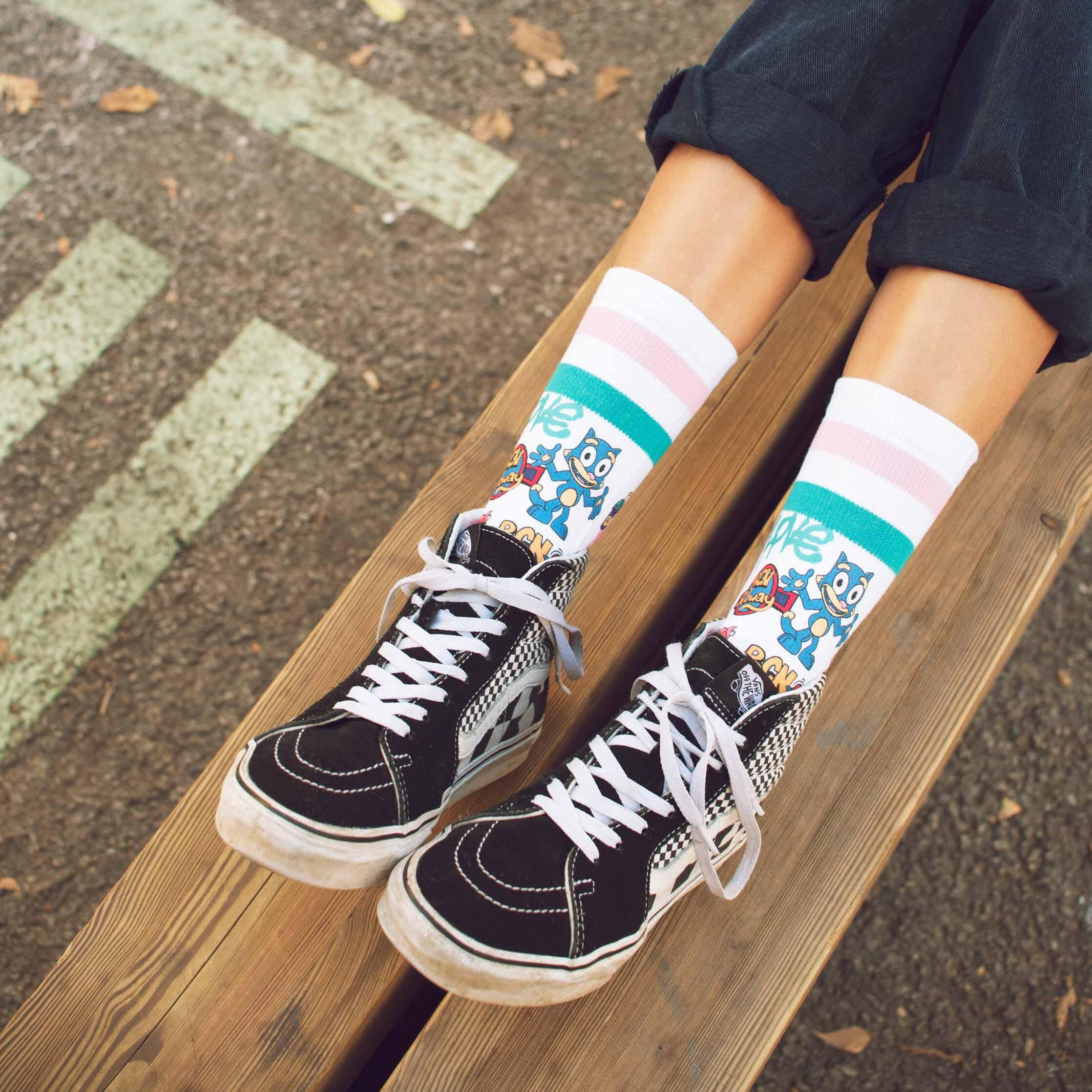 Chaussettes Copy Cat - Mid High - American Socks 6/7