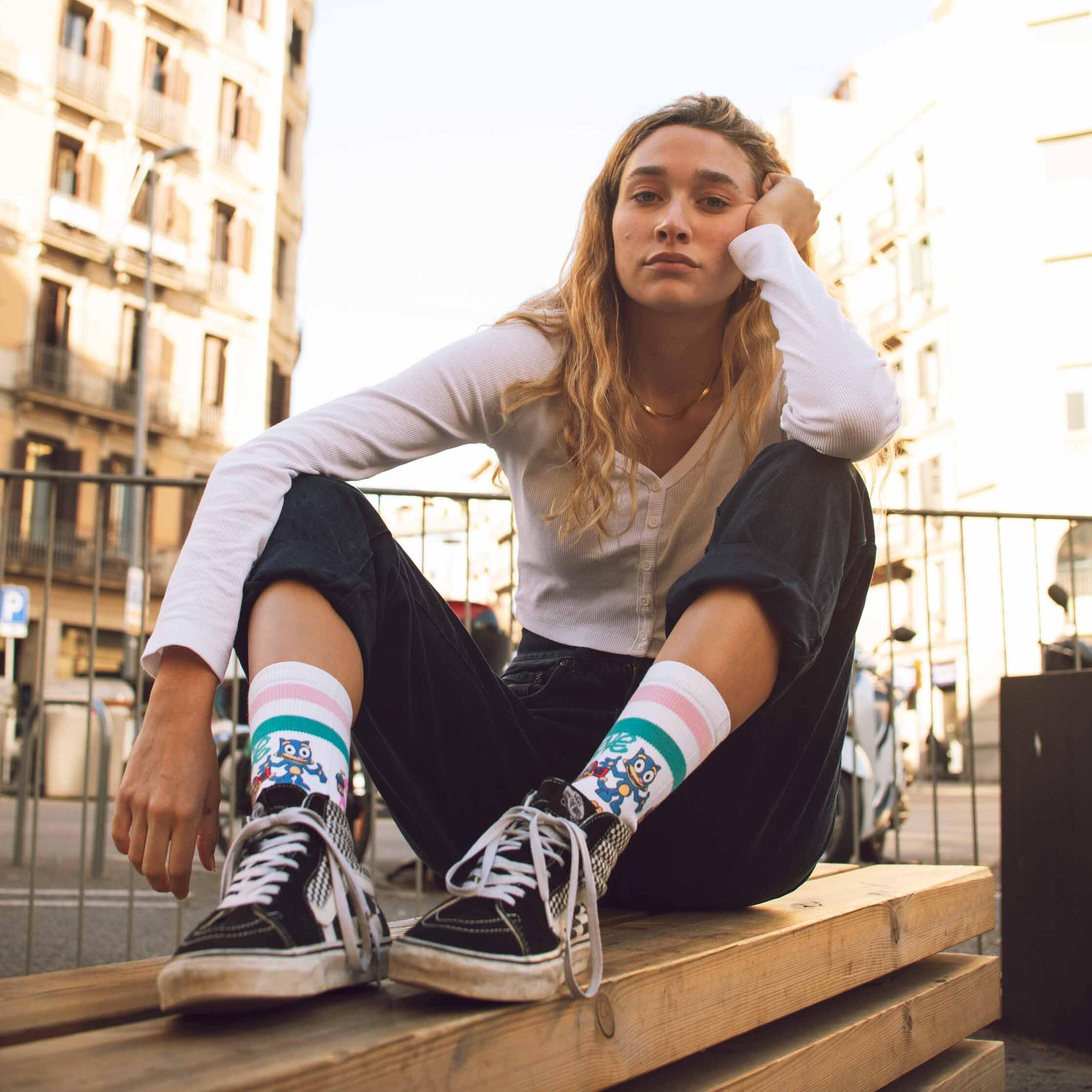 Chaussettes Copy Cat - Mid High - American Socks 7/7