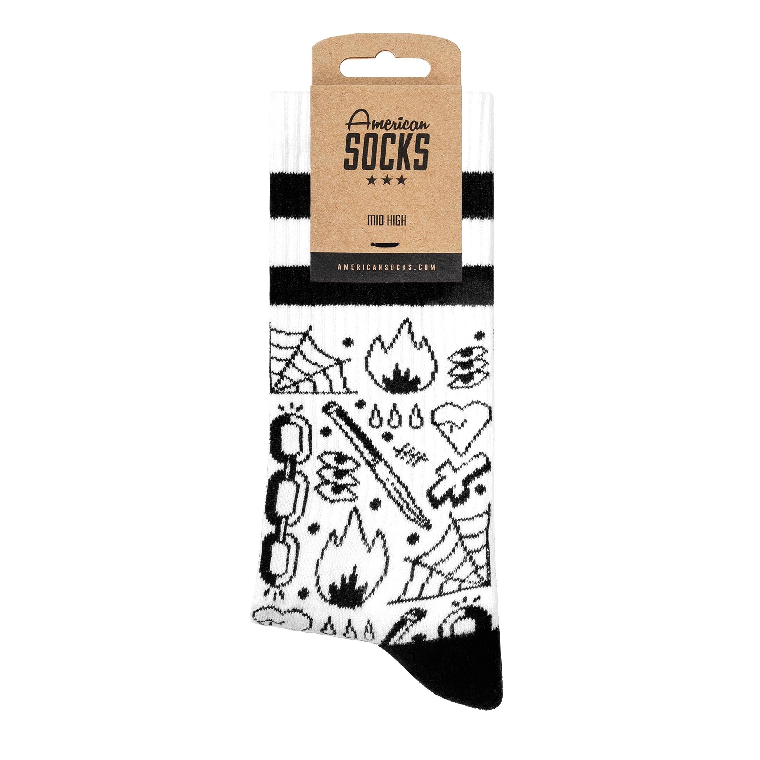 Sokken Broken Chain - Mid High - American Socks 3/7