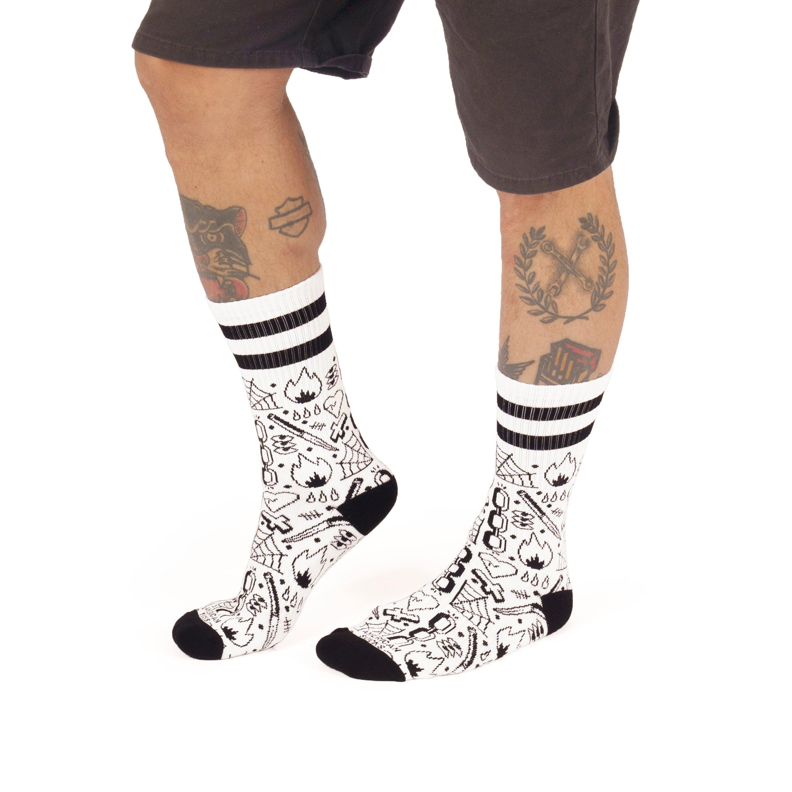 Sokken Broken Chain - Mid High - American Socks 5/7