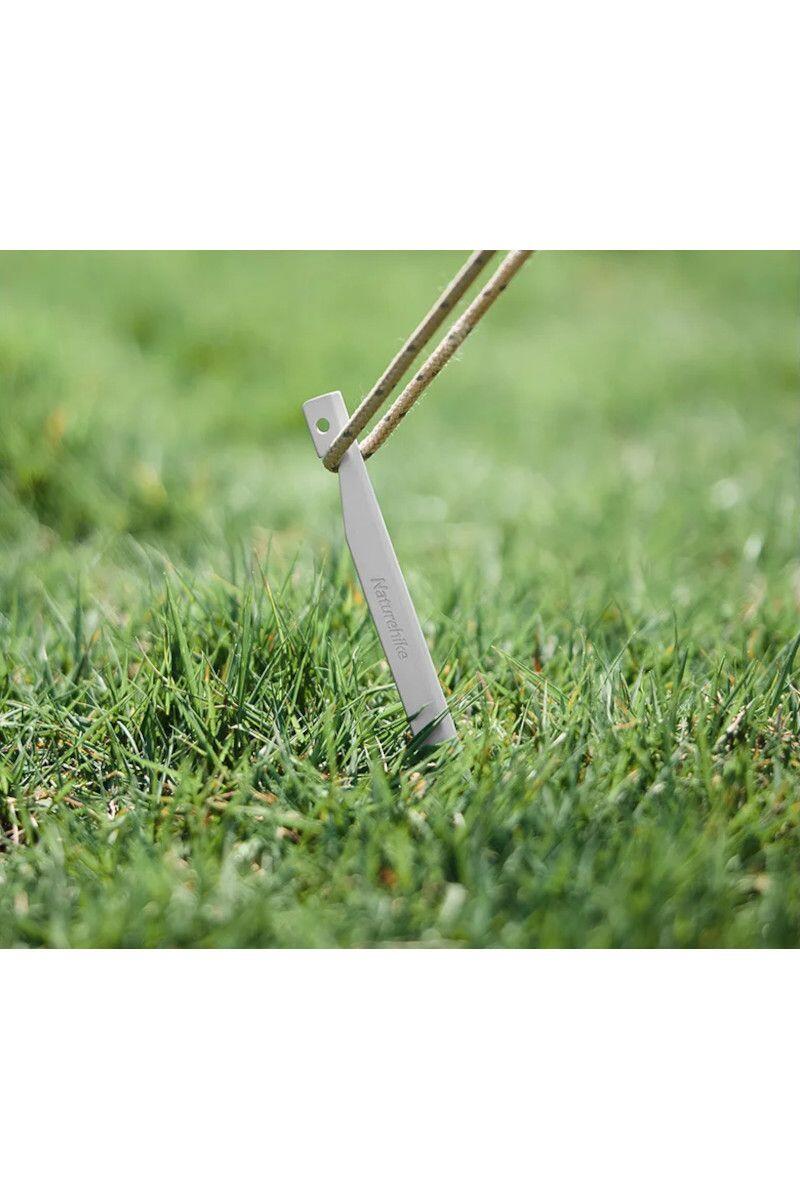Picchetti Per Tenda Naturehike V-Shape 20Cm 8 Pezzi Nero 3/3