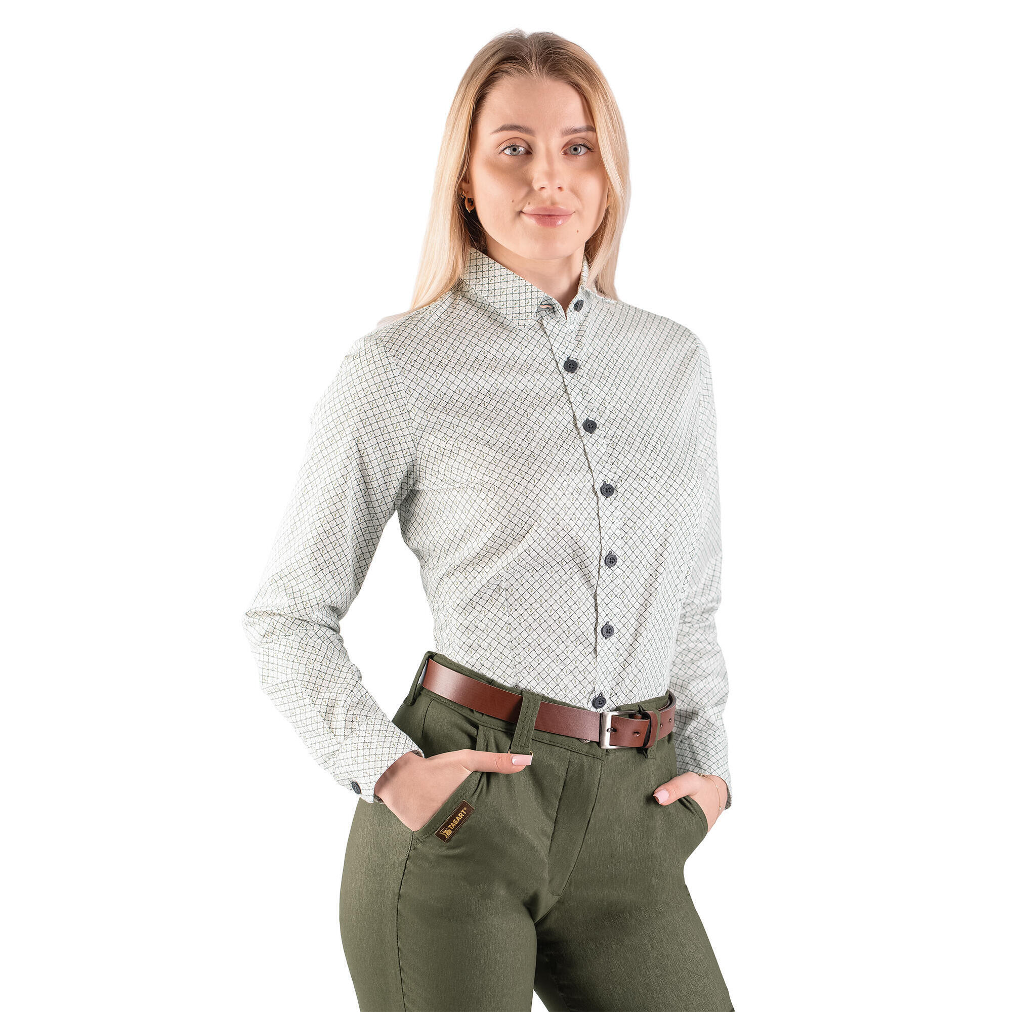 TAGART Dámská lovecká košile Tagart Deerland s motivem jelena