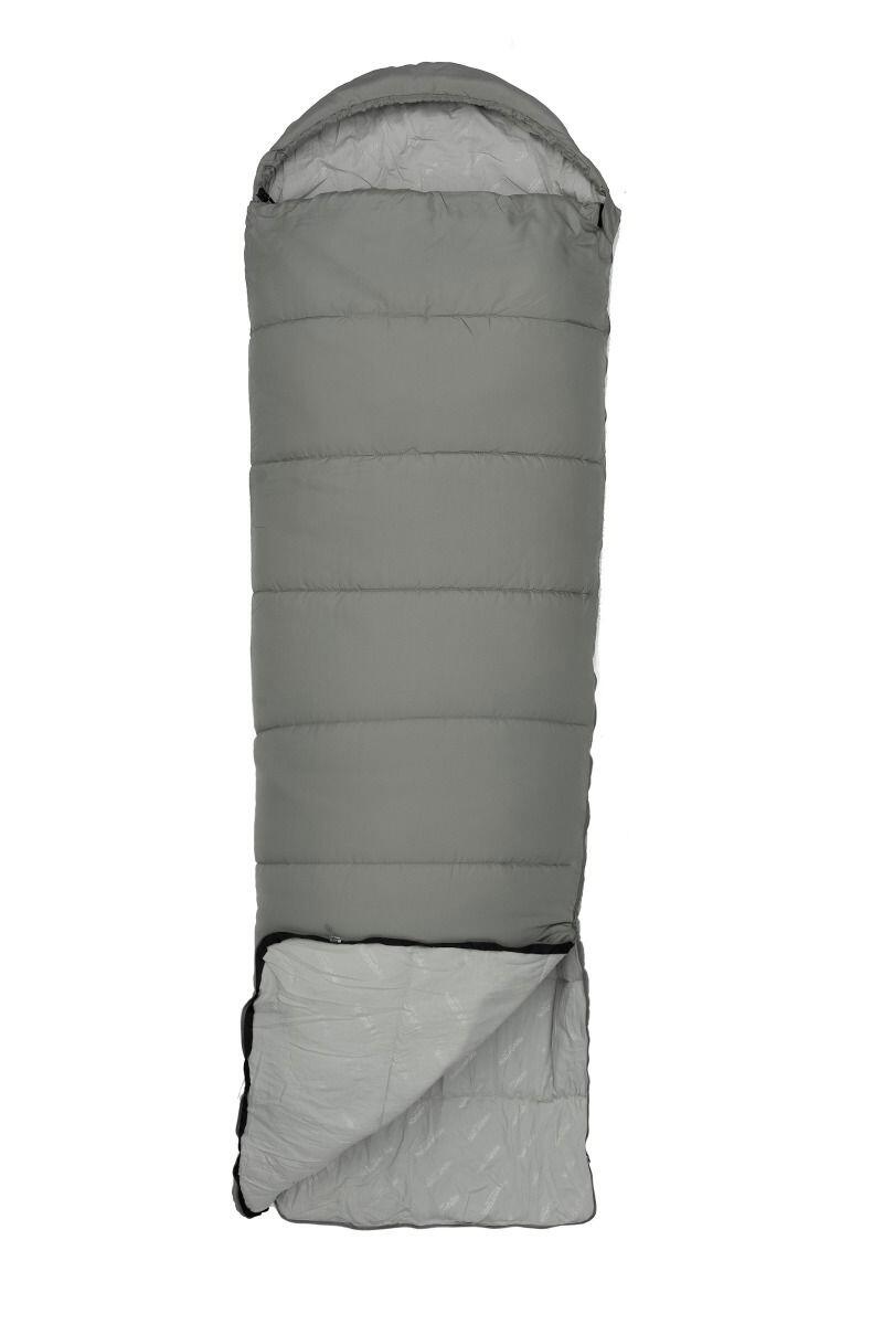 Saco de Dormir Camping de Algodón Naturehike con Capucha Gris ligero 3/7