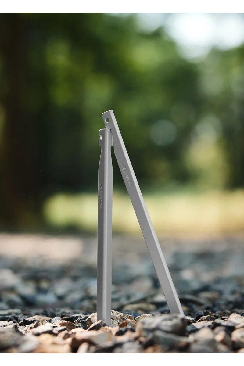 Stanové hliníkové kolíky V-Shape 20 cm, 8 ks 2/3