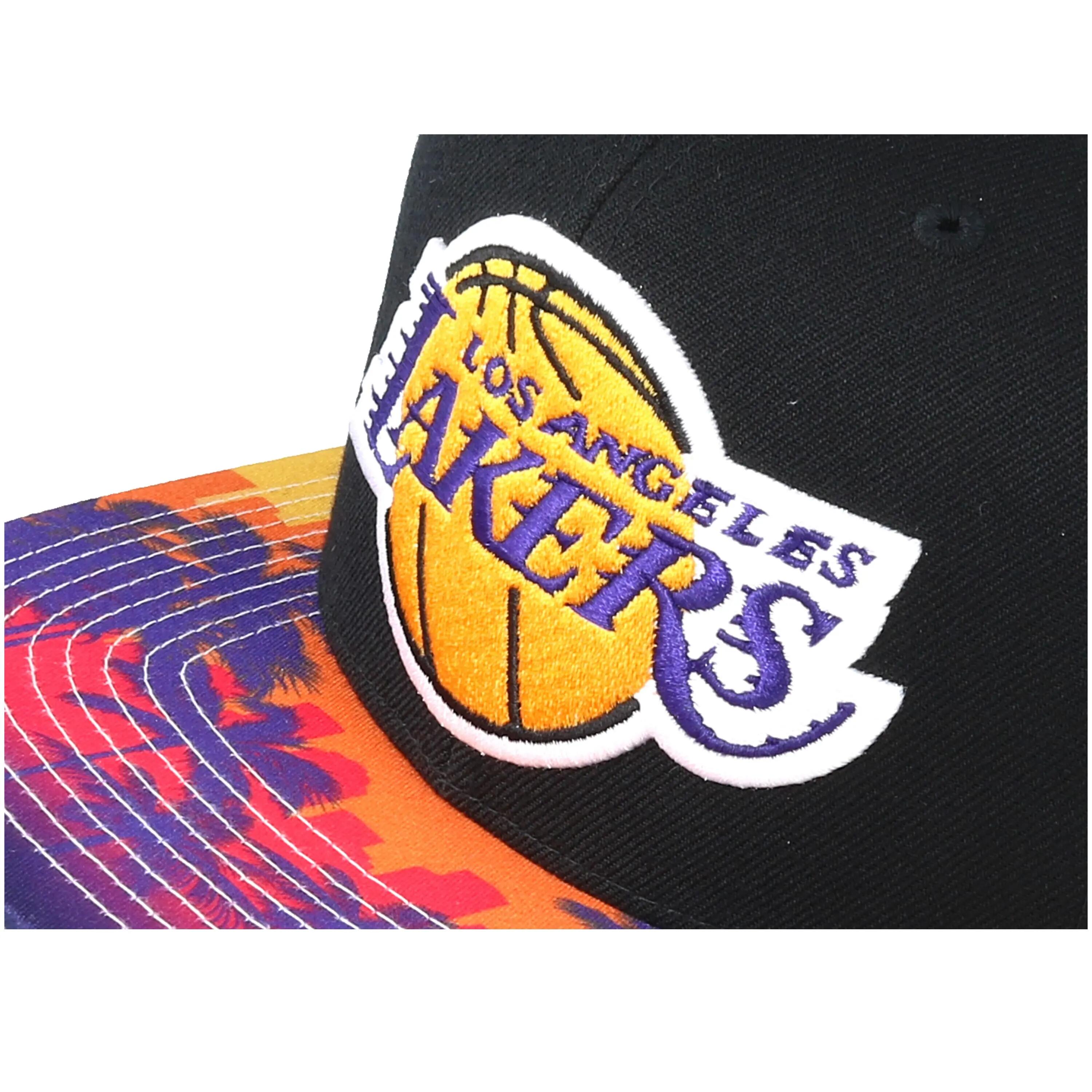 Casquette Snapback Team Arch Los Angeles Lakers unisexe MITCHELL & NESS 5/6