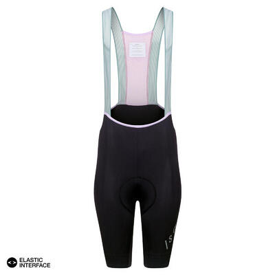 Women's alternative bib shorts zwart
