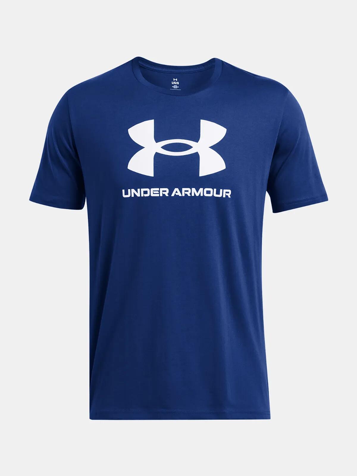 Heren Under Armour Sportstyle Logo T-shirt Fitness 5/6