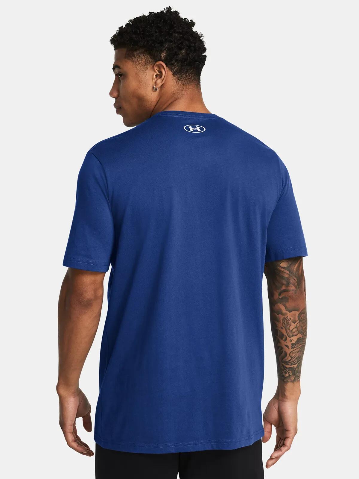 Heren Under Armour Sportstyle Logo T-shirt Fitness 4/6