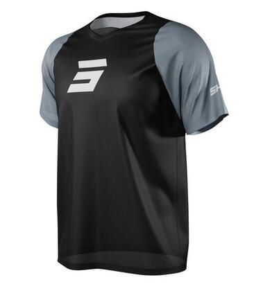 Fahrrad - MTB Trikot Kurzarm - Shot Neo Defender, grau