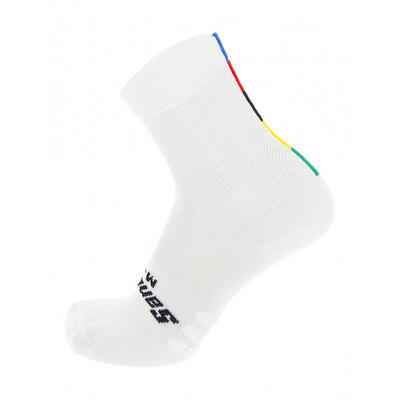 Uci official - fietssokken - wit - wielersport
