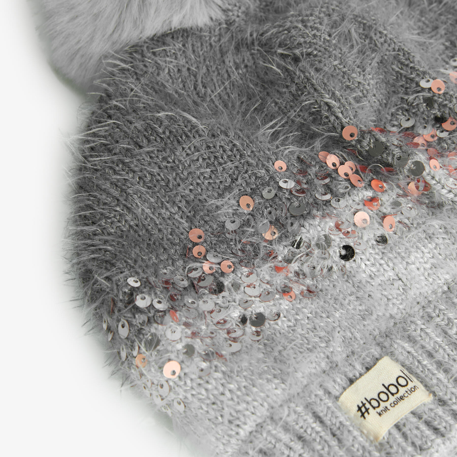 Gorros Senderismo Niña Boboli Gris 2/3