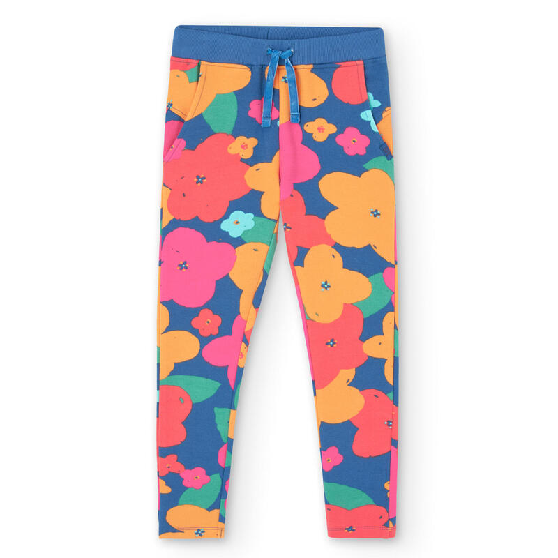 Pantalón felpa Gimnasia Niña Boboli Multicolor