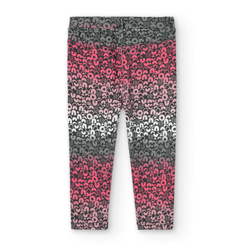 Pantalón felpa Gimnasia Niña Boboli Multicolor