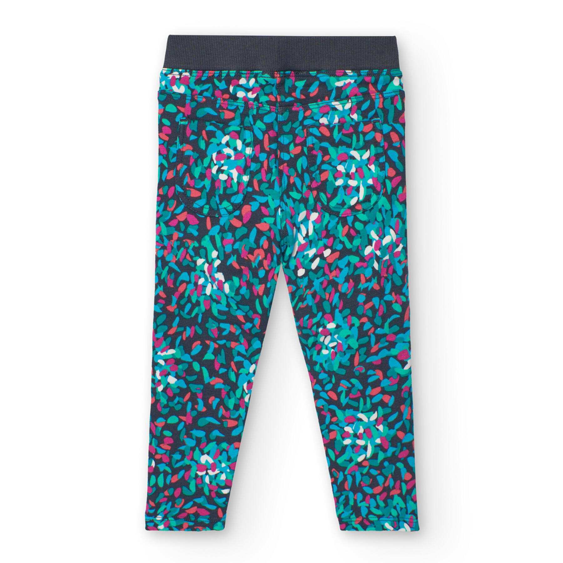 Pantalón felpa Gimnasia Niña Boboli Multicolor 2/4