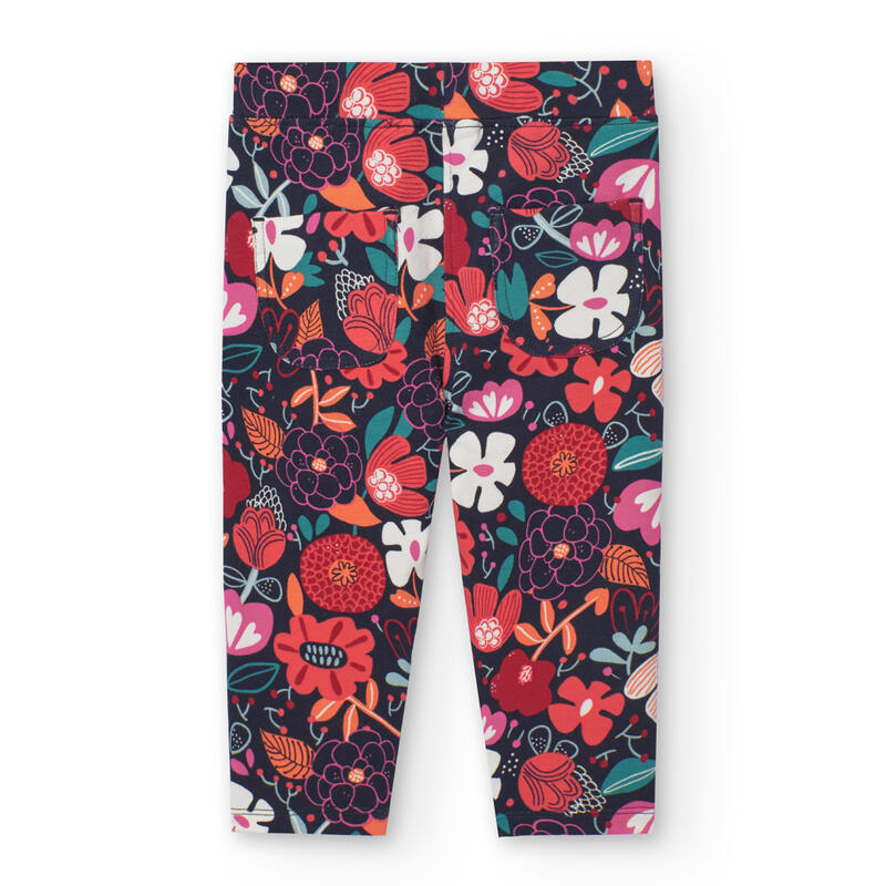 Pantalón felpa Gimnasia Niña Boboli Multicolor