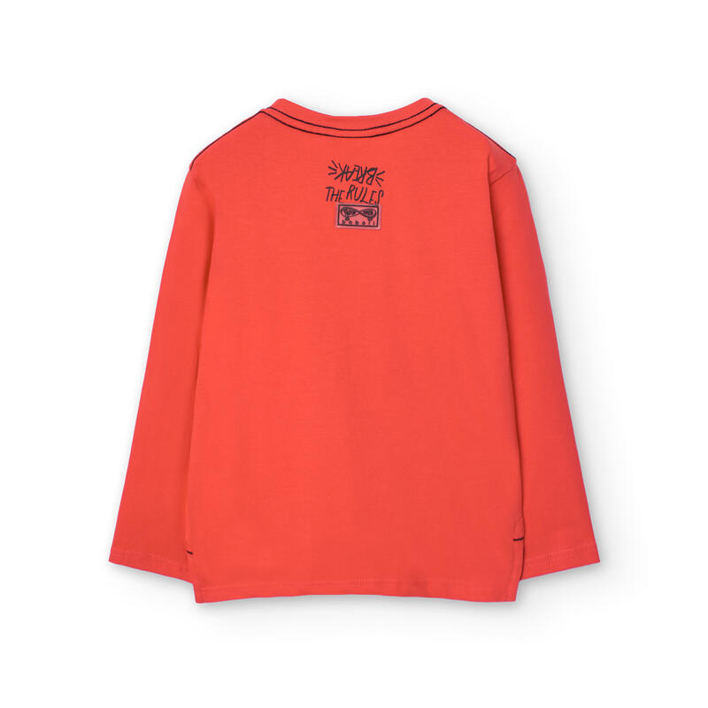 Camiseta Gimnasia Niño Boboli Naranja