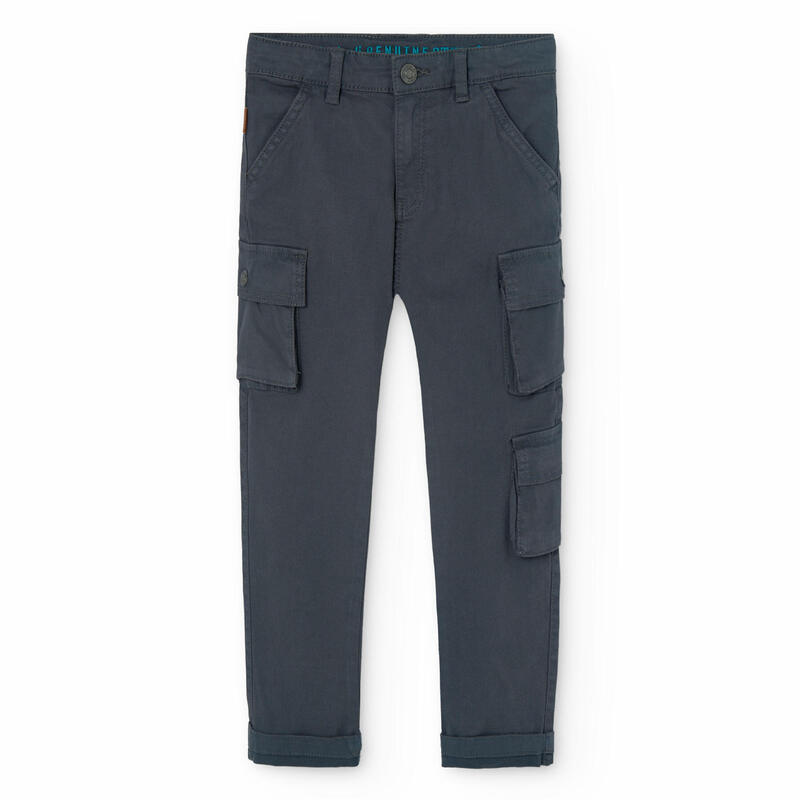 Pantalón felpa Gimnasia Niño Boboli Gris