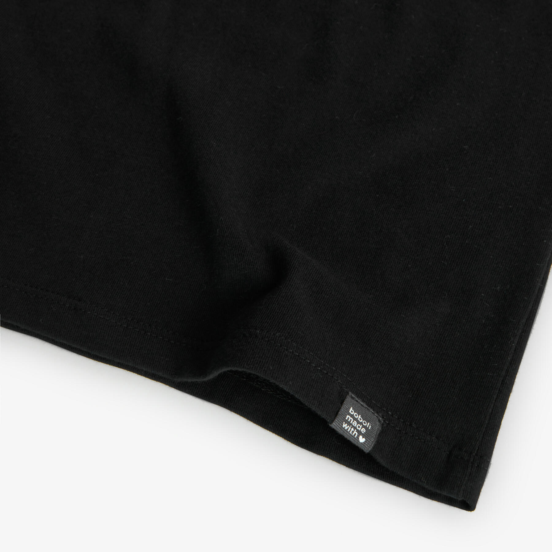 Camiseta Gimnasia Bebé Boboli Negro 4/4