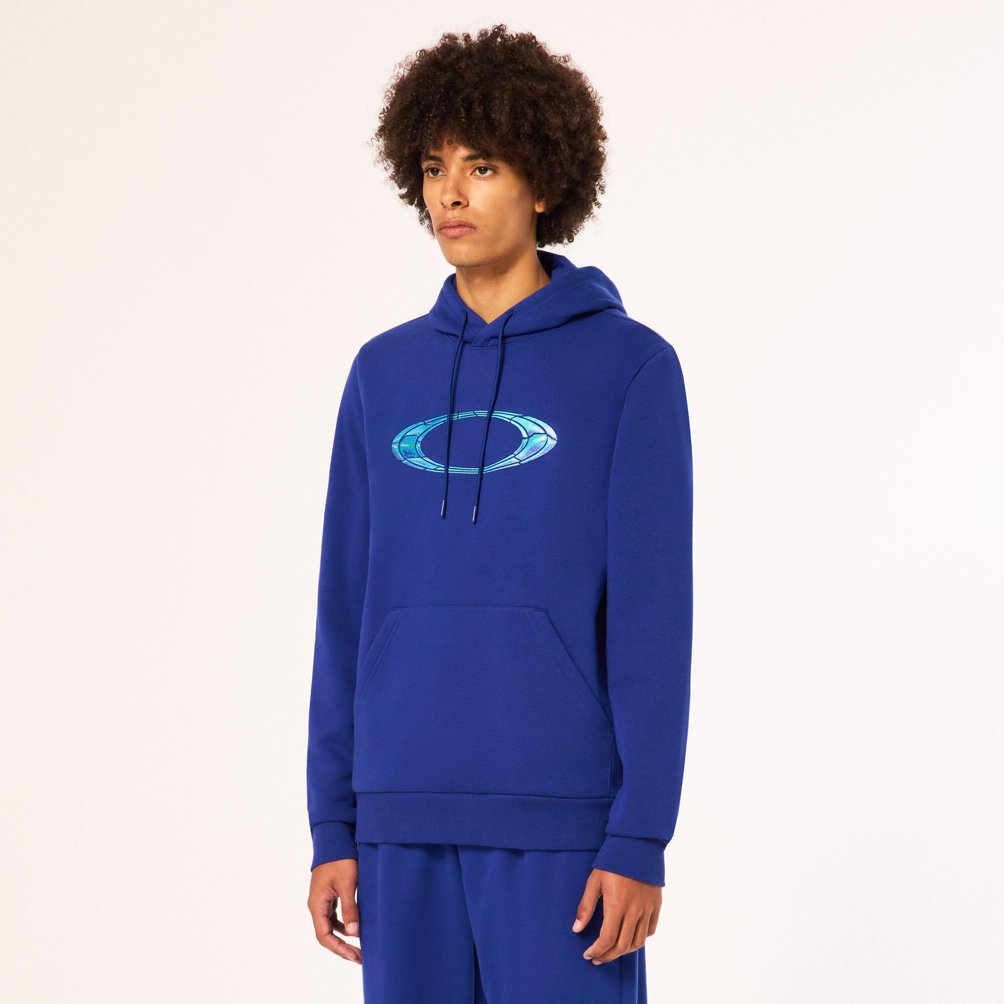 Oakley MTL Liquid Ellipse Hoodie - Crystal Blue 2/7