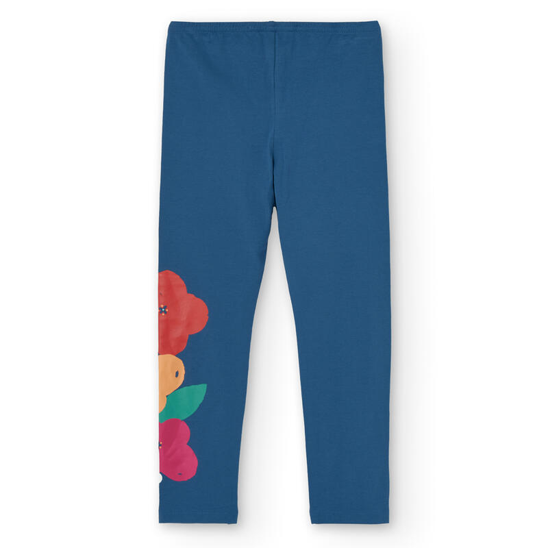 Leggings Gimnasia Niña Boboli Azul