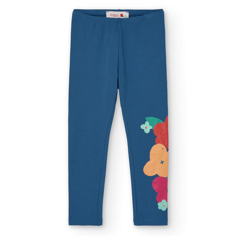 Leggings Gimnasia Niña Boboli Azul