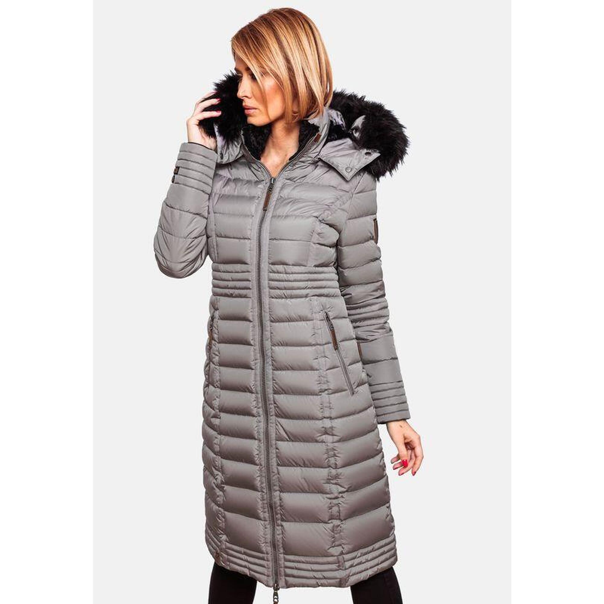 Cappotto invernale lungo da donna UMAY Navahoo