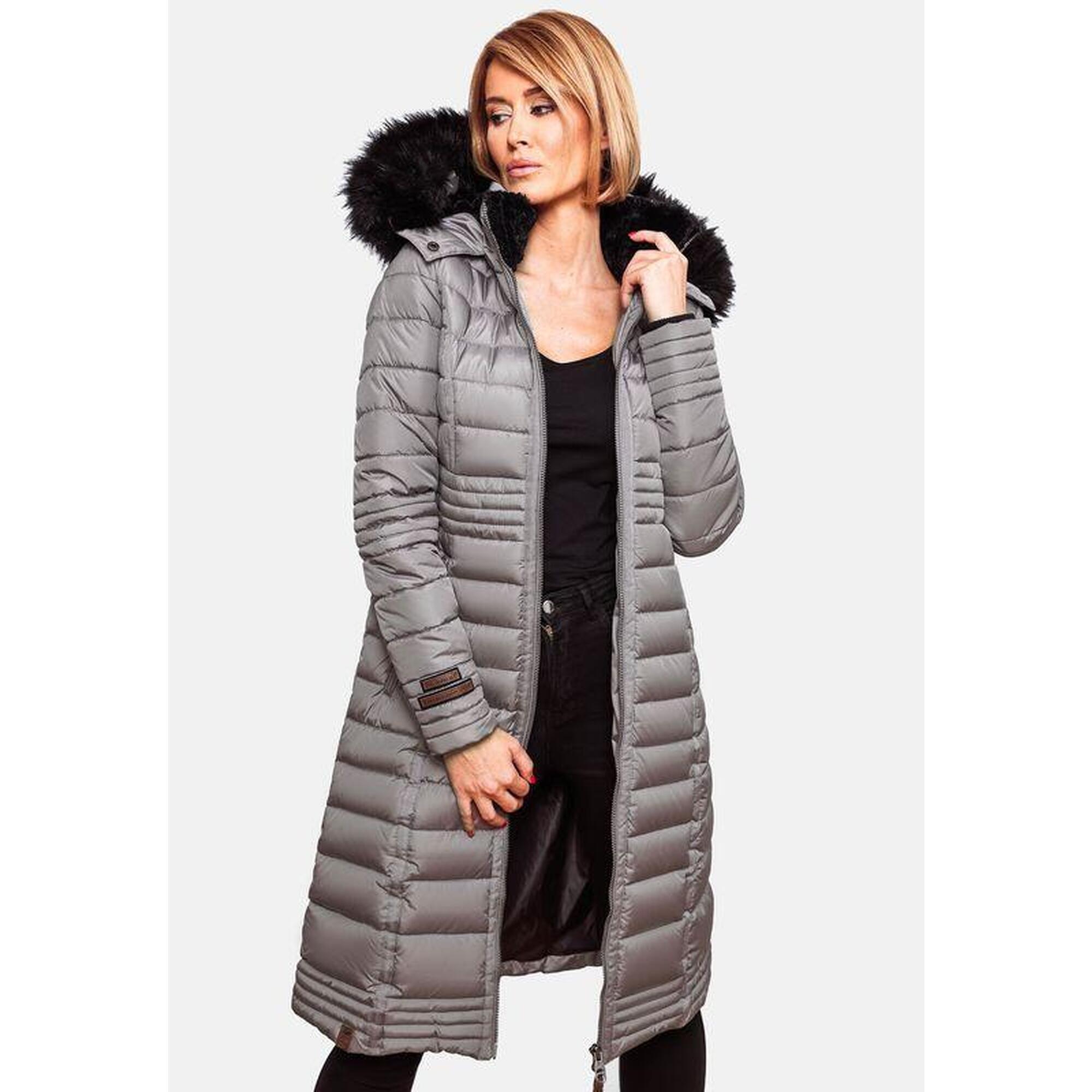 Cappotto invernale lungo da donna UMAY Navahoo