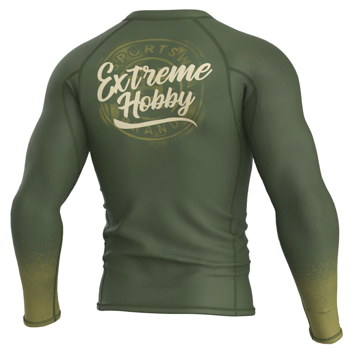 Rashguard à manches longues pour hommes MMA EXTREME HOBBY BADGE 3/6