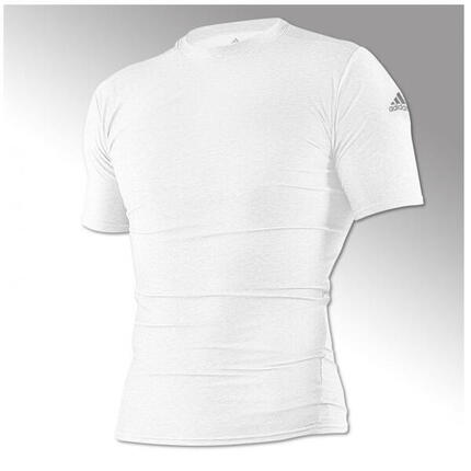 Rashguard adidas blanc- judo