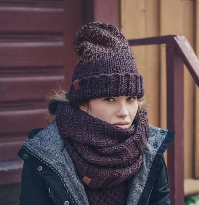 Tour de cou tricoté Buff Idun 2/2