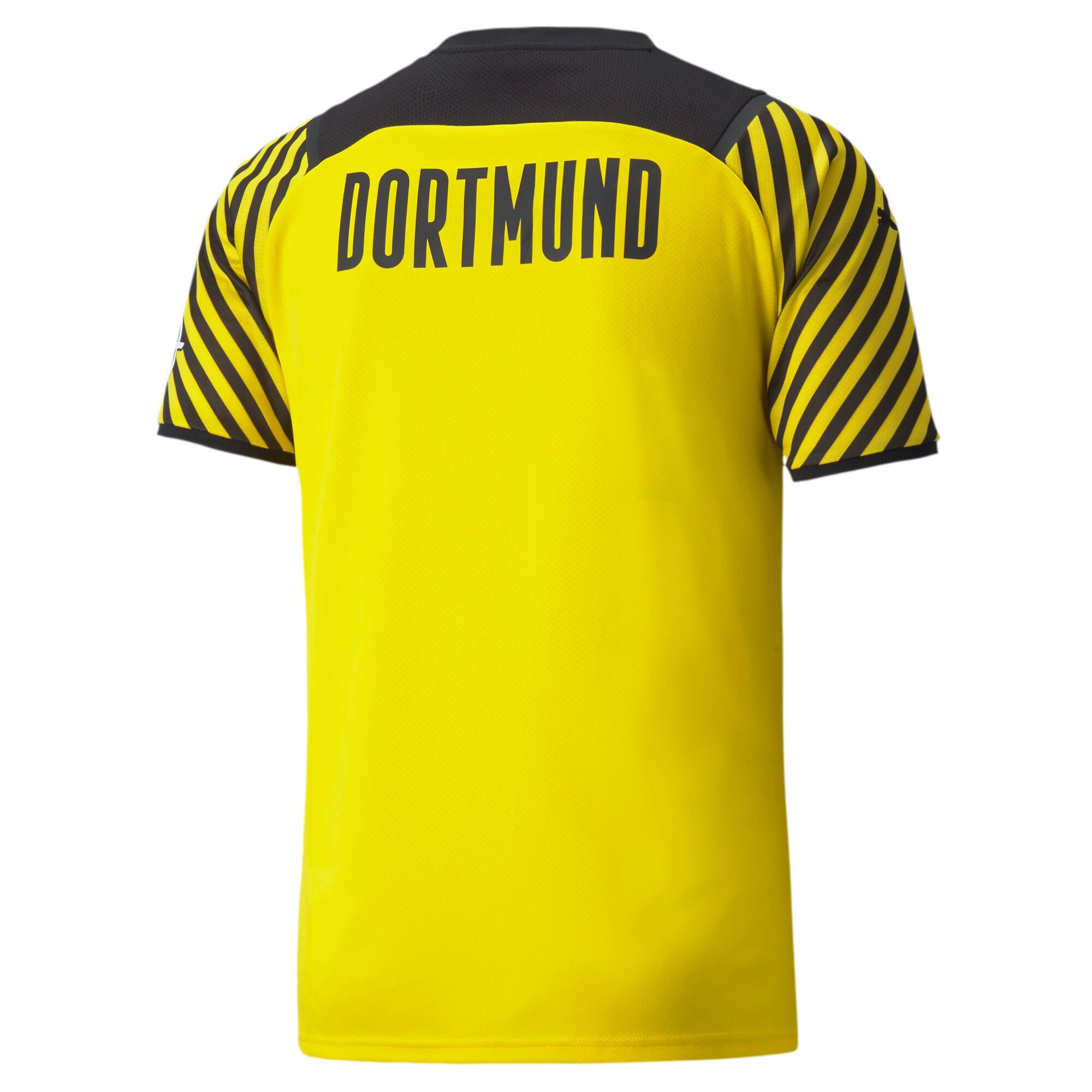 PUMA 2021-2022 Borussia Dortmund Home Shirt
