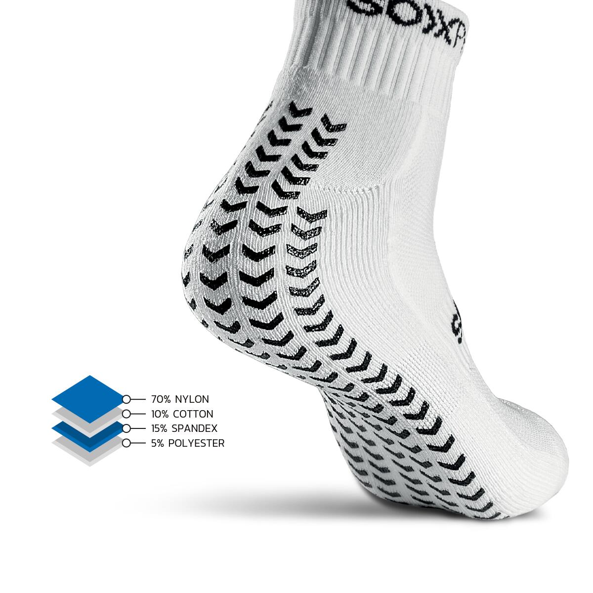 SOXPro LOW CUT Blanc 3/3