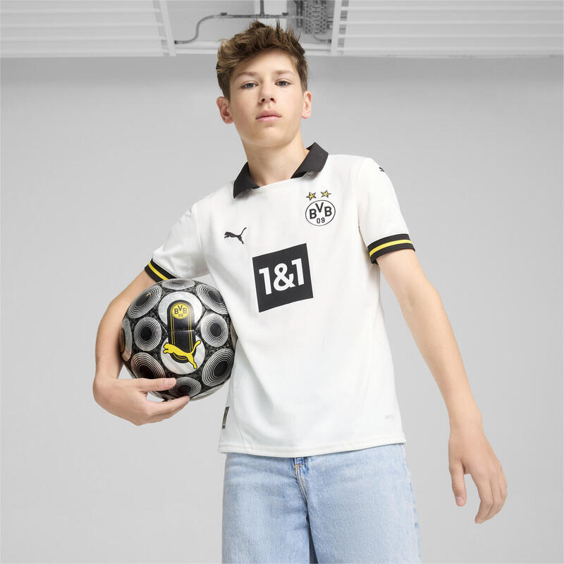 Fotbalový dres Borussia Dortmund 24/25 pro mládež PUMA White